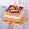 200pcs Mini Golden Cake Boards Round and Square Cupcake Base