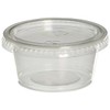 Polar Ice Jello Shot Souffle Cups with Lids, 2-Ounce, Translucent,