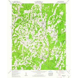 YellowMaps Newland NC topo map, 1:24000 Scale, 7.5 X 7.5 Minute, Historical, 1960, Updated 1962, 26.8 x 21.8 in - Paper