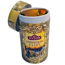 Hyson Christmas Fairy Black Tea - Pure Ceylon Grandpa, Premium Quality, 70 g - Festive Gift Packaging for the Christmas Season, 100% Natural Product from Sri Lanka