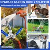 Garden Hose Y Splitter, 304 Stainless Steel Garden Hose Splitter