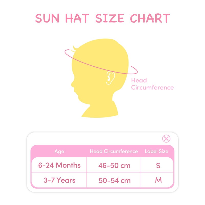 Adorel Baby Sun Hat with Drawstring Summer Fishing Hat Summer