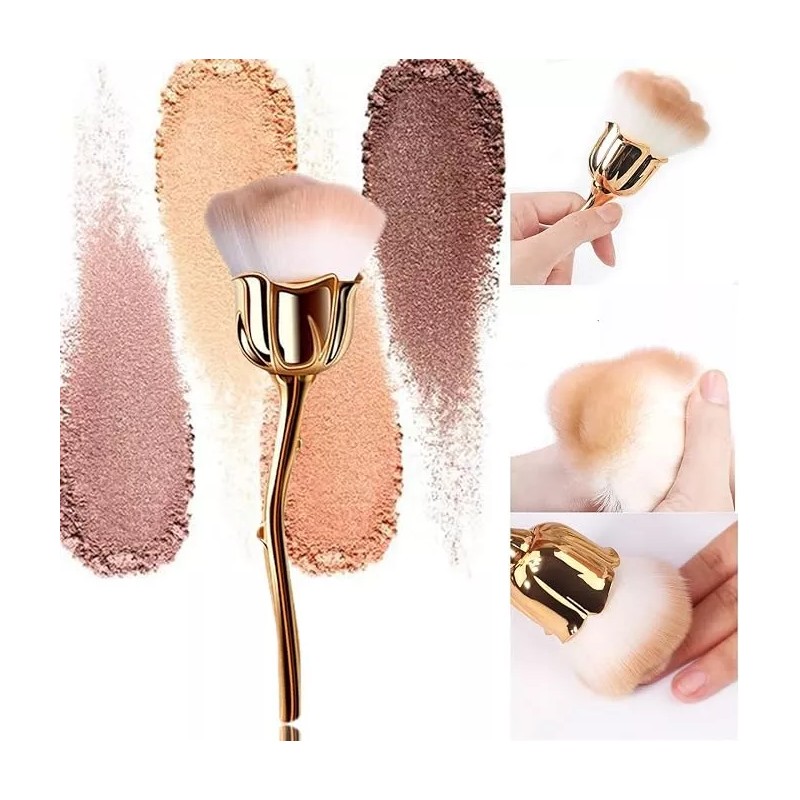 MU Cepillo Para Polvo De Uñas O Rubor Con Forma