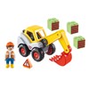 Playmobil 1.2.3 Shovel Excavator