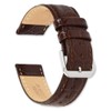 deBeer - 16mm Alligator Grain Watch Strap - Brown -