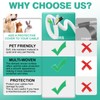 UOMTFAI Cord Protector from Cats Dogs 25ft 1/2 Inch, Flexible