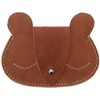 Hide & Drink, Sleepy Bear Leather Coin Pouch/Wallet/Card Holder/SD Organizer/USB
