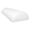 CanDo White PE Foam Rollers for Exercise, Finess, Muscle Restoration,