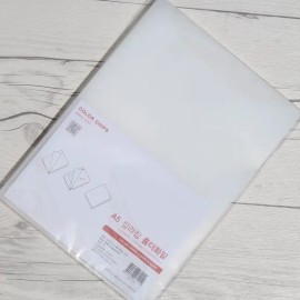 Storage Organizer Holder Clear Mini Sheets 100 for home organization and desk space-saving household accessory, Korean Import, Home Kitchen and Daily, Option 2