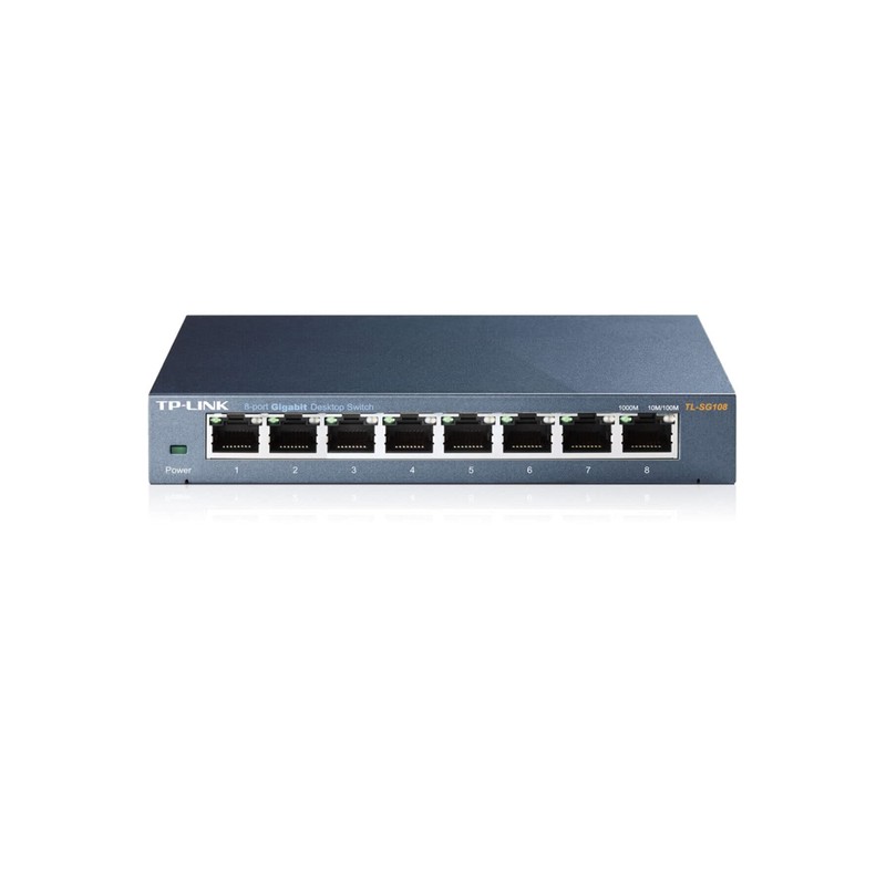 TP-LINK TLSG108 Desktop-Switch mit 8 Ports