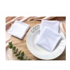 Men's Pure Cotton Handkerchief White Hankies