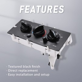 BUSIDN A/C Control Panel Climate Control Module Replacement for Mack Ch613 cv713 2001-2005 Replaces # 11-1225 7787-880011 1000149542 3899002 850-7450