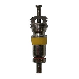 Sherco-Auto 100 Pack TPMS Nickel Plated Tire Valve Stem Schrader Core with Yellow Band