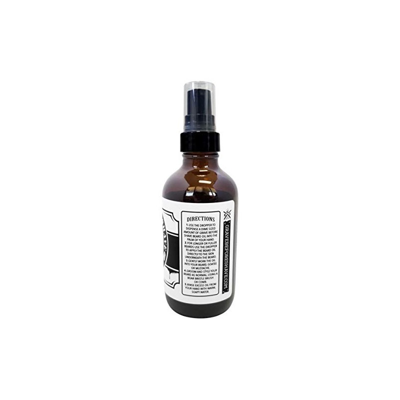 Grave Before Shave Beard Oil (OG Blend) 4 oz. Bottle