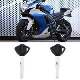 SG Store 2 x Motorcycle Key Blank Uncut Blade Compatible with Suzuki GSXR600 750 GSXR1000