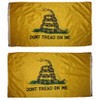 JumpingLight 3x5 Gadsden Dont Tread on Me Heavy Duty Double