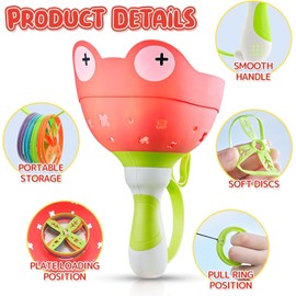 Outside Toys for Kids Ages 4-8 - Manual Capture Catching Game - Toddler Chasing Toy for Boys & Girls, Ages 3-7 - Outdoor Fun Family Games