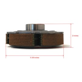 The ROP Shop Clutch Shoe Carrier Assembly for (2002-2008) Yamaha Grizzly 660 ATV Quad Four