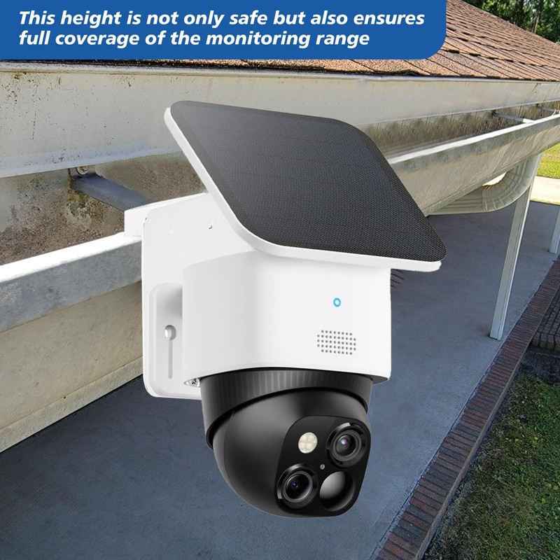 Gutter Mount Bracket for Eufy Security SoloCam S340 & E30