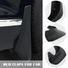 carleef 4PCS Mud Flaps for Car,Universal Front Rear Wheel Splash