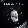 Mollom (4-1/2"|115mm) Heavy Duty Carbide Hole Saw with 2 Pilot