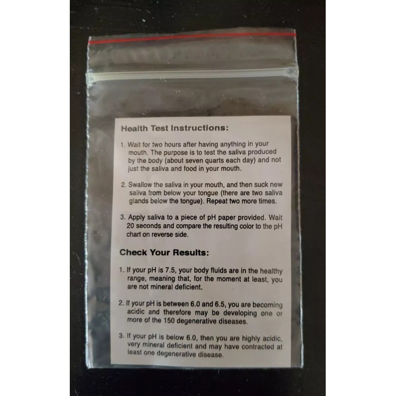 Complete Natural Blends pH DIAGNOSTIC TEST STRIPS ACIDIC ALKALINE TESTING