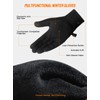 TRENDOUX Gloves Men Women Thick Warm Touchscreen Cycling Gloves Thermal