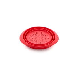 Lékué 4.2 Litre Strain and Store Collapsible Collander, Red