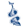 2 Sheets Temporary Whale Tattoo Semi-Permanent Tattoo GZ226 260