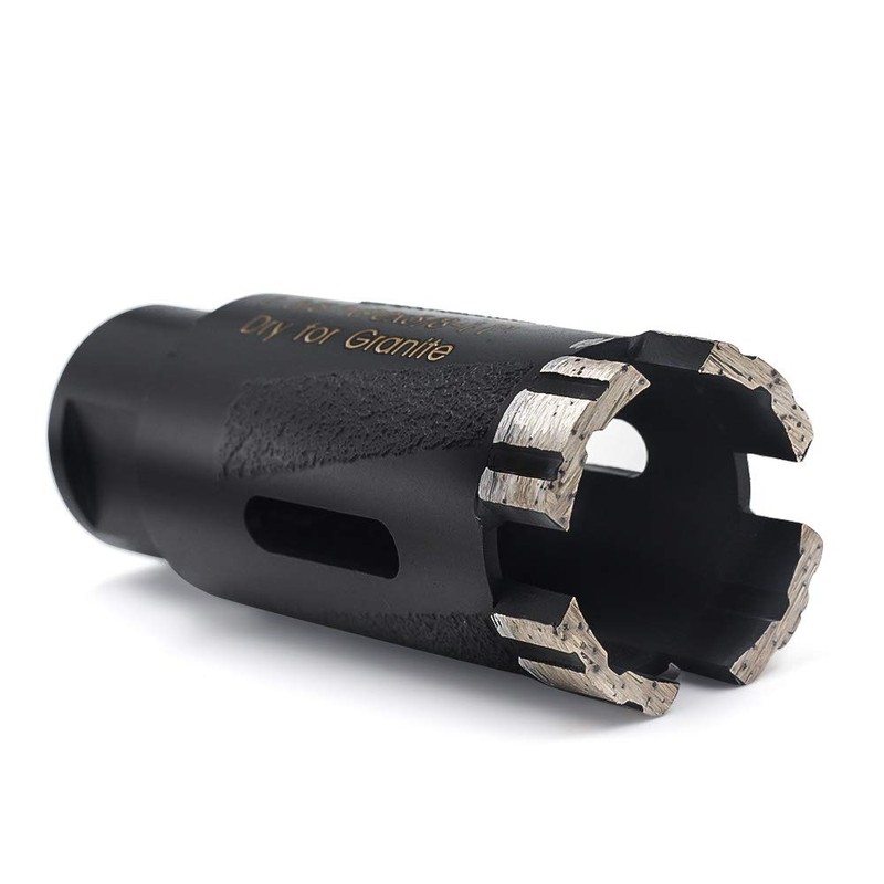 Ostek 2Pcs/ Box 1-3/8'' Dry Diamond Core Drill Bit,Granite Drill