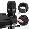 Facmogu Facmogu Multi Microphone Holder, Aluminum Multi Mic Holder Holds