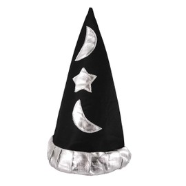 WIZARD HAT FANCY DRESS KIDS CHILDREN PARTY MAGIC MERLIN STYLE ACCESSORY