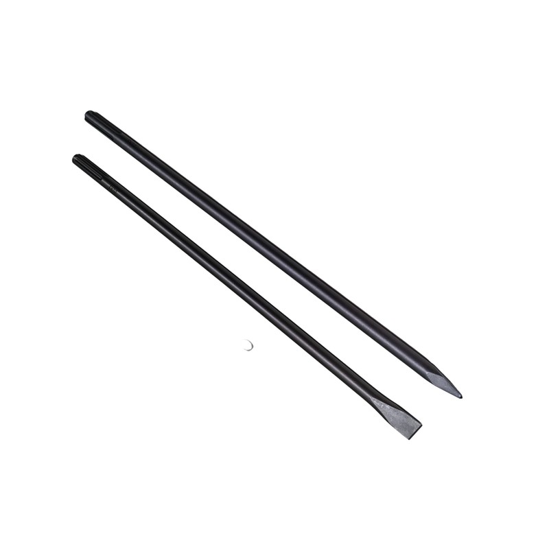 24-Inch SDS Max Chisel Set - 1 Inch Flat and