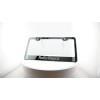 KA T304 Black Chrome License Frame Stainless Steel Silver Rolls