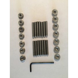 Lipstick Performance Big Block Chevy Stainless Steel Valve Cover Stud Kit and Wrench 1.25" Long