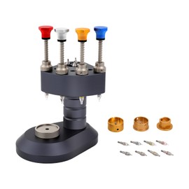 LyeXD Watch Hand Setting Tool, 4 Pin Watch Hand Installation Tool, High-Precision Needle Loader Watchmakers Setting Fitting Press Needles Repair Kit for Home Repair Store