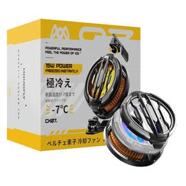 Smartphone Cooling Fan, Removable Lid, Can Be Cleaned, Folding Clip/Magnetic Peltier Element, Smartphone Cooler, Small, USB Powered, Smartphone Game, Game Play/Light Distribution, Smartphone Cooling