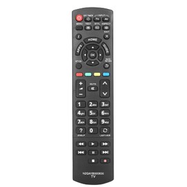N2QAYB000830 Remote Control Compatible with Panasonic Smart TV TX-L24XW6 TX-L32BL6B TX-L39E6BK TX-39ASW504 TX-L42E6EK TX-42AS500E TX-L42E6YK Replacement Controller