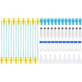 CIETER 20 Set Artificial Insemination Dog Breeding Kit, Disposable Dog Artificial Insemination Kit, Dog Insemination Breeder Kit, Dog Breeding Supplies. (7.87 Inch)