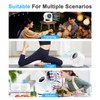 DURBESTER Small Desk Fan, 28dB Ultra-Quiet Desktop Air Circulator with