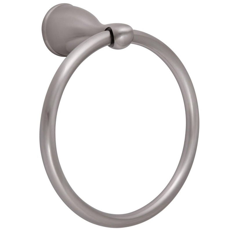 Design House 558643 Ames Towel Ring, Brushed Nickel, One Size