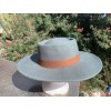 Unbranded NWT Unisex Festival Hat 100% Wool Gray Harrison Gambler