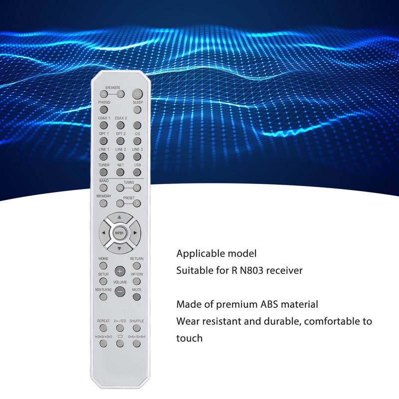 RAX37 ZY10900 Sound Receiver Remote Control Replacement Stereo Receiver Remote