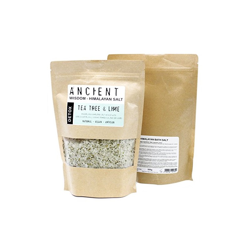 Himalayan Bath Salt Blend 500g - Detox Tea Tree &