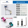 HEIGHTEN 2.2 inches (56 mm) Reel Handle Shimano Daiwa Universal