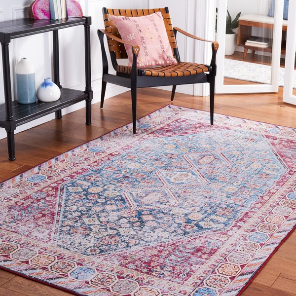 SAFAVIEH Tucson Collection Area Rug - 5' x 8', Blue