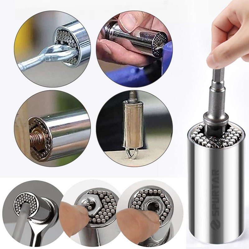 Spurtar Universal Socket Wrench Set (11-32mm 7-19mm) Christmas Gift Multi-Function