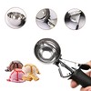 Ice Cream Scoop Large Sized (6cm) Stainless Steel Cookie Scoop