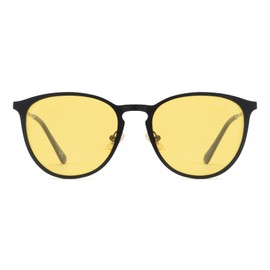 VIVIENFANG Retro Polarized Photochromic Sunglasses for men Women, Yellow Tinted Lens Night Driving Glasses Anti Glare VF2248D