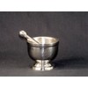 Stainless Steel Shiny Hammered Mortar and Pestle